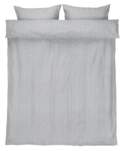 Parure De Lit Seersucker BEATE 240x220 Gris