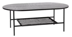 Table Basse HINNERUP 75x120 Noir