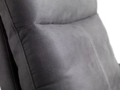 Fauteuil Inclinable ABILDSKOV électrique Tissu Gris -Magasin De Meubles 113690
