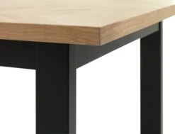 Table AGERSKOV 90x200 Chêne/noir -Magasin De Meubles 113813