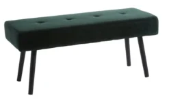 Banc RJUKAN Velours Vert Foncé