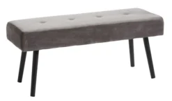 Banc RJUKAN Velours Gris