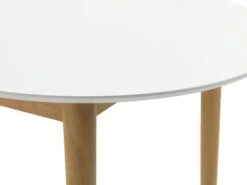 Table EGENS 90x190/270 Blanc -Magasin De Meubles 118481