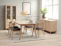 Royal Oak Buffet KALBY 2 Portes Chêne Clair -Magasin De Meubles 119922 1