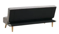 Canapé Convertible NEJEDE Tissu Gris Clair -Magasin De Meubles 121873