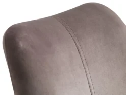 Royal Oak Chaise KASTRUP Velours Rose/chêne -Magasin De Meubles 126862