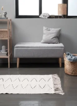 Banc BADSTED A/rangement Gris Clair -Magasin De Meubles 128111