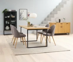 Vitrine VIRUM 2 Portes Noir -Magasin De Meubles 128764