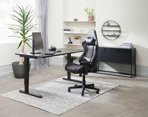 Tapis BALSATRE 160x230 Gris/blanc 2 Tapis BALSATRE 160x230 Gris/blanc – Image 2