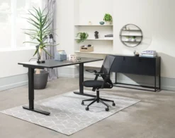 Buffet VIRUM 3 Portes Noir -Magasin De Meubles 128833