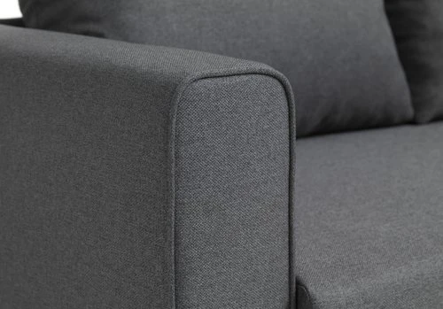 Canapé Convertible SKILLEBEKK Gris Foncé 4 Canapé Convertible SKILLEBEKK Gris Foncé – Image 4
