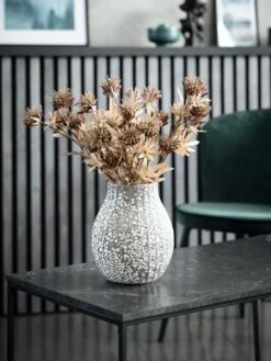 Vase MATHIAS Ø21xH25cm Gris 5 Vase MATHIAS Ø21xH25cm Gris -Magasin De Meubles 131888