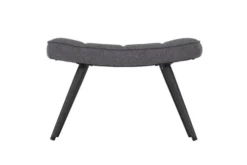 Repose-pieds ULDUM Gris/noir -Magasin De Meubles 133226