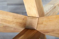 Royal Oak Table AGERBY 90x160 Verre/chêne -Magasin De Meubles 133857