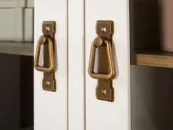 Partie Supérieure VILSTED 2 Portes Blanc/brun -Magasin De Meubles 135063