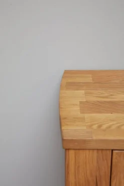 Royal Oak Vitrine OLDE 2 Portes Chêne -Magasin De Meubles 135342