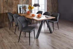 Chaise LUNDERSKOV Noir -Magasin De Meubles 137734