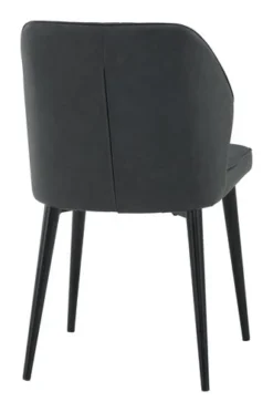 Chaise LUNDERSKOV Noir -Magasin De Meubles 137740