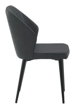 Chaise LUNDERSKOV Noir -Magasin De Meubles 137741