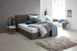 Bout De Canapé TAPS 55x55 Blanc/bambou -Magasin De Meubles 139294 1