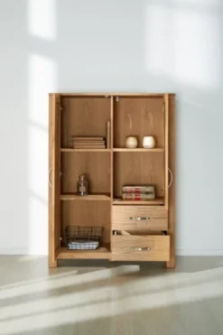 Royal Oak Commode HAGE 2 Tiroirs 2 Portes Chêne -Magasin De Meubles 139501