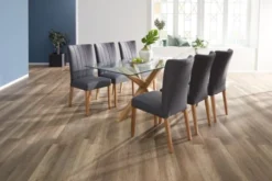 Royal Oak Table AGERBY 90x160 Verre/chêne -Magasin De Meubles 142848