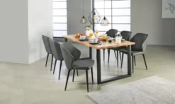 Chaise LUNDERSKOV Noir -Magasin De Meubles 143833