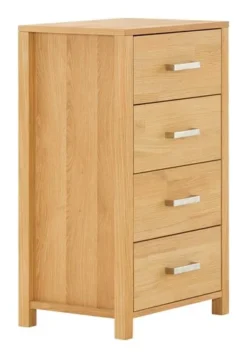 Royal Oak Commode 4 Tiroirs HUGGET étroit Chêne -Magasin De Meubles 156482