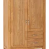 Royal Oak Commode HAGE 2 Tiroirs 2 Portes Chêne