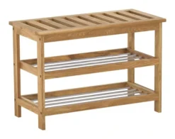 Royal Oak Banc TOMMERUP A/étagères à Chaussures Chêne