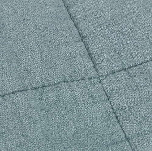 Couverture Matelassée VALMUE 130x180 Bleu 2 Couverture Matelassée VALMUE 130x180 Bleu – Image 2