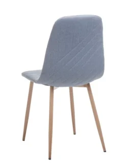 Chaise JONSTRUP Bleu Clair/chêne -Magasin De Meubles 162076