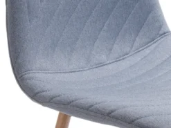 Chaise JONSTRUP Bleu Clair/chêne -Magasin De Meubles 162077