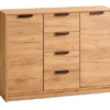 Buffet JENSLEV 2 Portes 4 Tiroirs Chêne