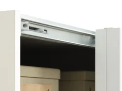 Armoire SALTOV 150x222 Blanc -Magasin De Meubles 162304