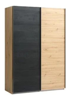 Armoire SALTOV 150 + Lot Accessoires Chêne