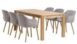 Royal Oak Table HAGE 90x190 Chêne -Magasin De Meubles 163688 1
