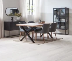 Buffet VIRUM 3 Portes Noir -Magasin De Meubles 164014 1