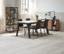 Vitrine TRAPPEDAL Chêne/noir -Magasin De Meubles 165007