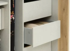 Armoire SALTOV 150 Cadre+lot Accessoires Chêne -Magasin De Meubles 165231 1