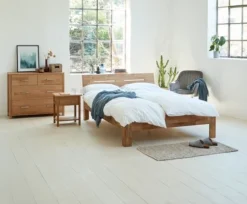 Royal Oak Cadre De Lit OLSKER 140x200 Chêne -Magasin De Meubles 165535 3