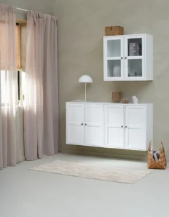Armoire SKALS 2 Portes Blanc -Magasin De Meubles 166065 1