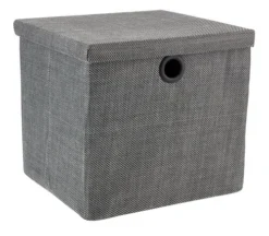 Boîte Rangement FRILO L32xL30xH29cm Gris