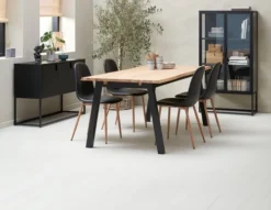 Buffet VIRUM 3 Portes Noir -Magasin De Meubles 168049