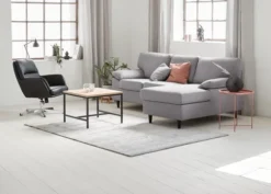 Meuble TV TRAPPEDAL Chêne/noir -Magasin De Meubles 169684 1