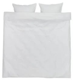 Parure De Lit Satin INGEBORG 240x220 Blanc