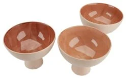 Bol CHRIS Ø21xH16cm Beige/terracotta -Magasin De Meubles 179238