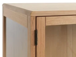 Royal Oak Vitrine LANGELINIE 2 Portes Chêne -Magasin De Meubles 179308