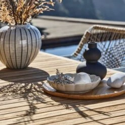 Vase SOFUS Ø21xH21cm Gris/brun -Magasin De Meubles 180684