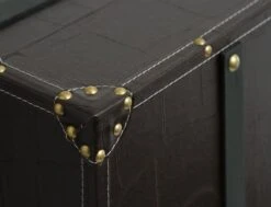 Armoire Bar RISTINGE 50×108cm Brun Foncé -Magasin De Meubles 181502